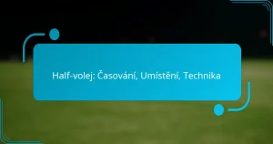 Half-volej: Časování, Umístění, Technika