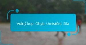 Volný kop: Ohyb, Umístění, Síla