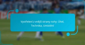 Vystřelení z vnější strany nohy: Úhel, Technika, Umístění